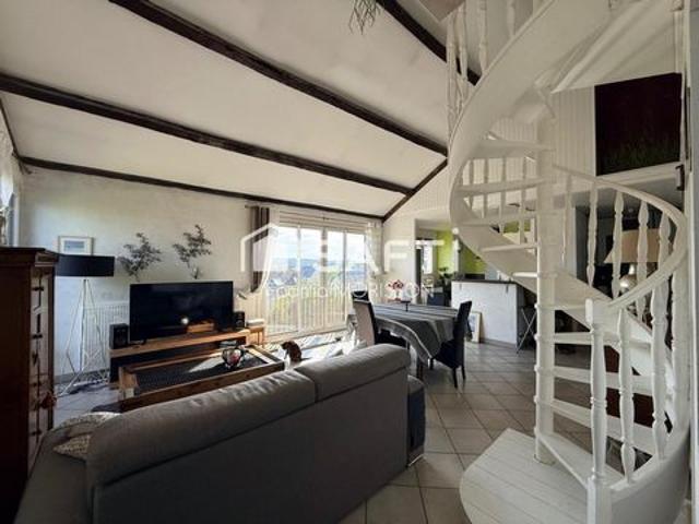 Appartement DUPLEX 120m² parking +cave
