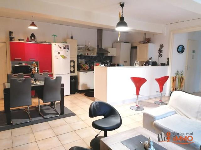 Appartement duplex 130m² avec jardin