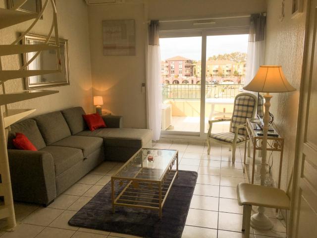 Appartement Duplex avec vue sur le port de Lattes ref: 1822