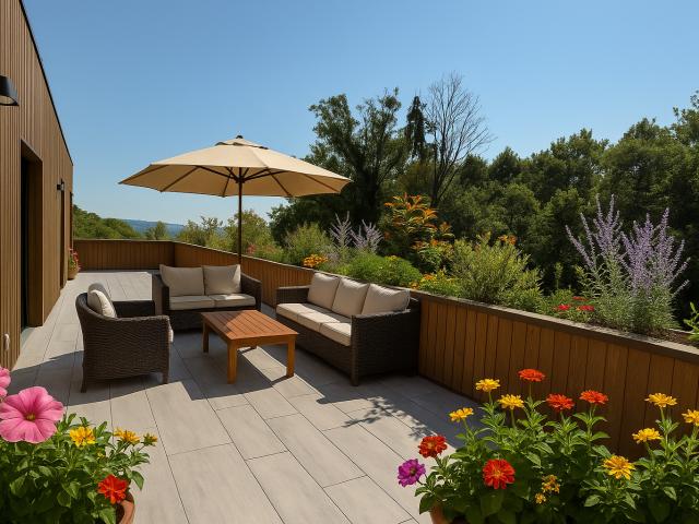 Appartement duplex en attique 4 pièce s 109 m2 + terrasse et parking