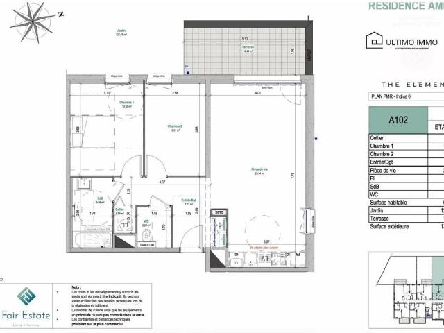 Appartement en Vente à Mont Saint Martin