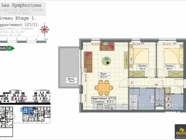 Appartement en Vente à Namur