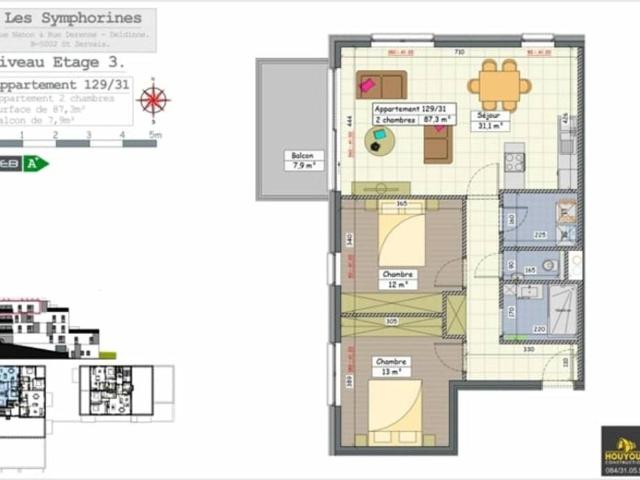 Appartement en Vente à Namur