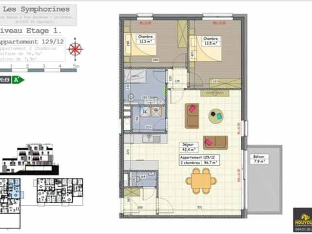 Appartement en Vente à Namur