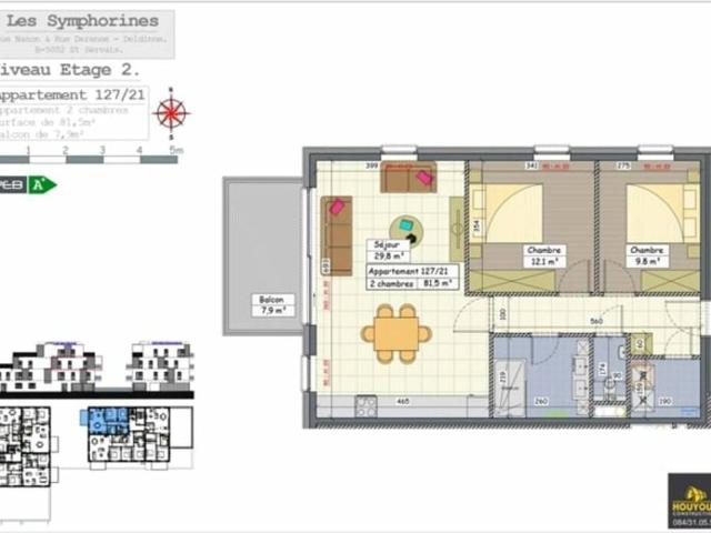 Appartement en Vente à Namur