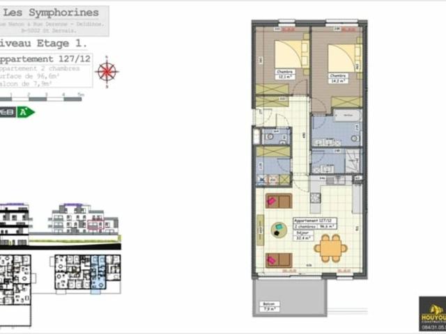 Appartement en Vente à Namur