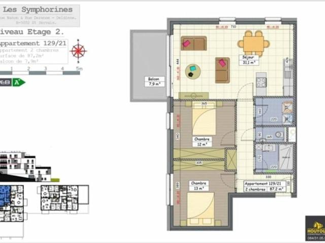 Appartement en Vente à Namur