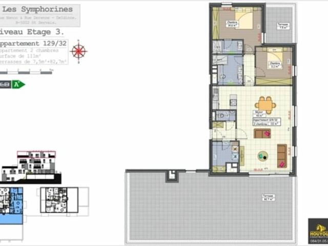 Appartement en Vente à Namur