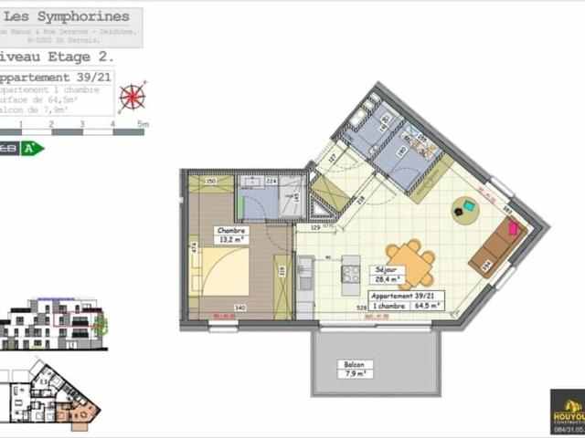 Appartement en Vente à Namur