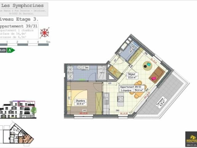 Appartement en Vente à Namur