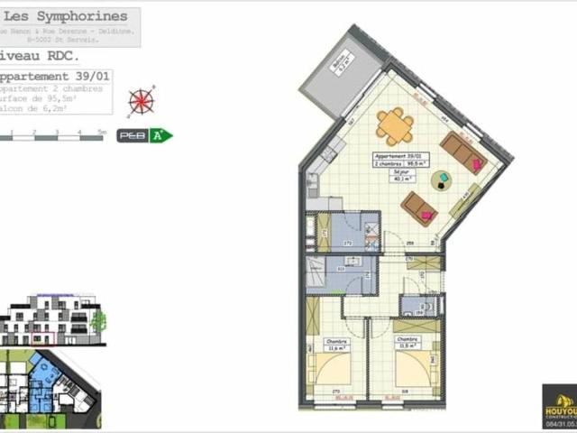 Appartement en Vente à Namur