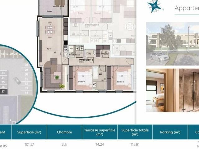Appartement en Vente à Aubange