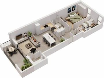 Appartement en Vente à Ans