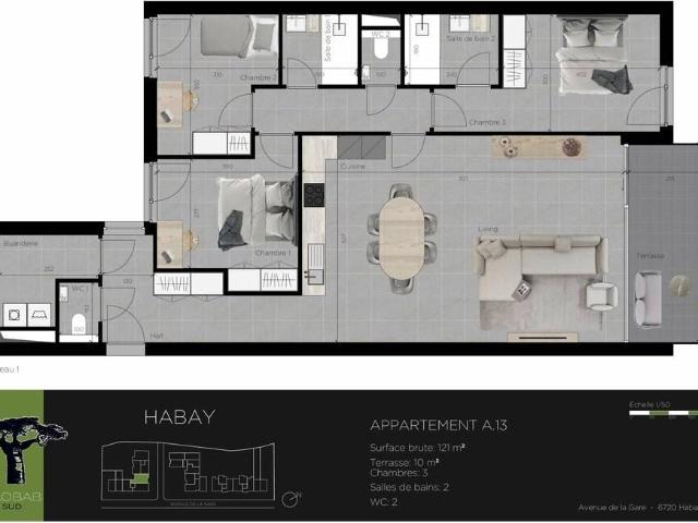 Appartement en Vente à Habay