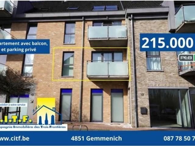 Appartement en Vente à La Calamine