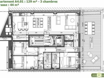 Appartement en Vente à Liège