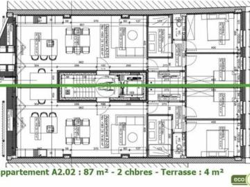 Appartement en Vente à Liège