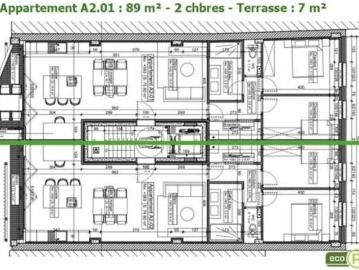 Appartement en Vente à Liège