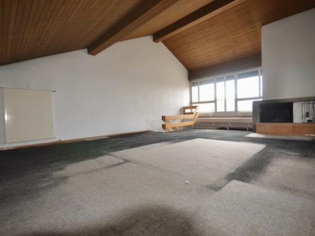 Appartement en attique avec terrasse et vue sur le lac et les Alpes