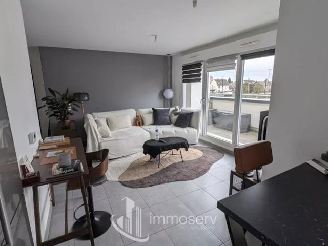 Appartement en attique 66 m2 Hagondange La Ballastière