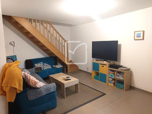 APPARTEMENT EN DUPLEX AVEC TERRASSE, CAVE ET GARAGE