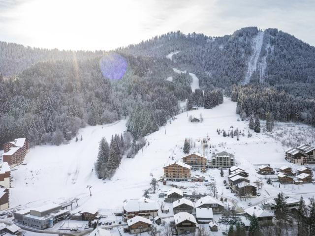 Appartement en duplex dans un chalet neuf au pied des pistes. 85m² Saint Jean d'Aulps