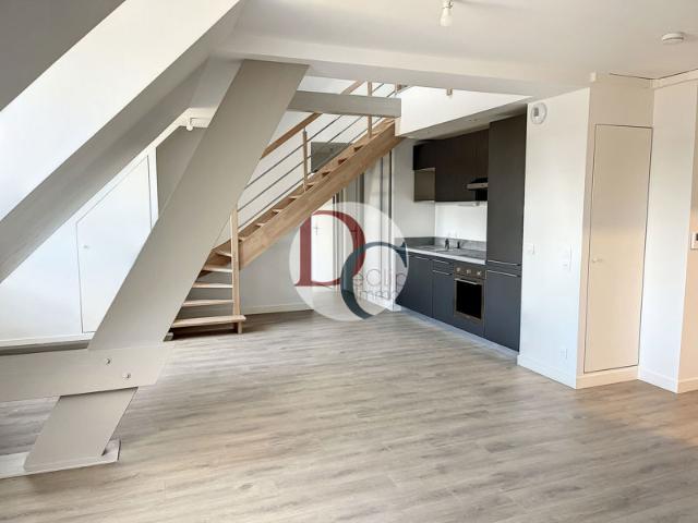 Appartement en duplex réhabilité 3/4 pièces
