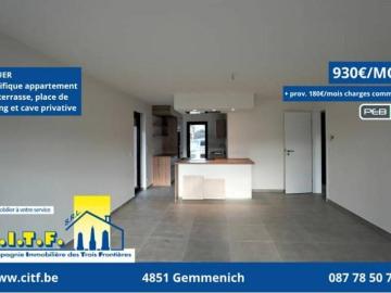 Appartement en Location à Aubel