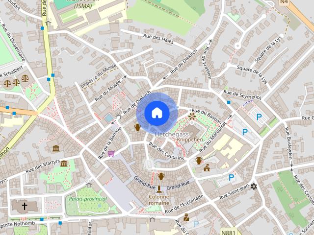 Appartement en plein centre ville d’Arlon