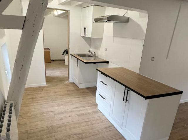 Appartement entièrement rénové au 2ème étage sans ascenseur, proche de tous commerces