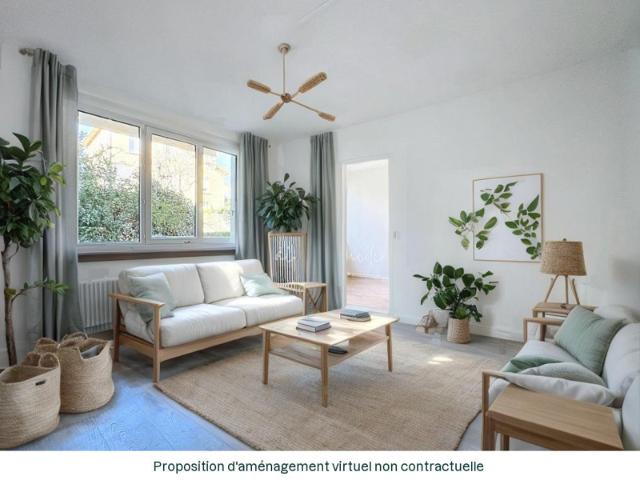 APPARTEMENT F3 62 M2 EN REZ DE CHAUSSÉE