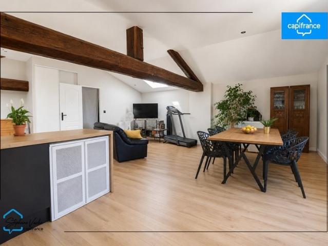 Appartement F3, 95m2, 2 places de parking, terrain 100m2 95m² La Fouillouse