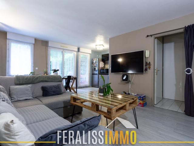 Appartement F3 très bien agencé avec terrasse et jardin !