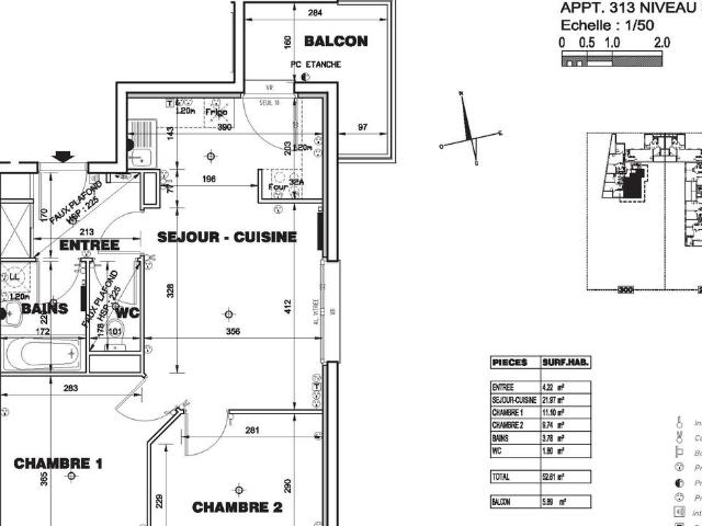 APPARTEMENT F3 CENTRE VILLE DE COLMAR