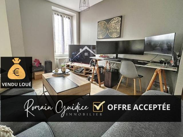 APPARTEMENT F2 47 M2 VENDU LOUÉ