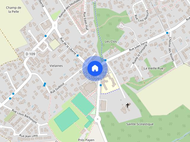 Appartement F2 à louer 2 pièces 40,87 m2 ROSIERES PRES TROYES 10