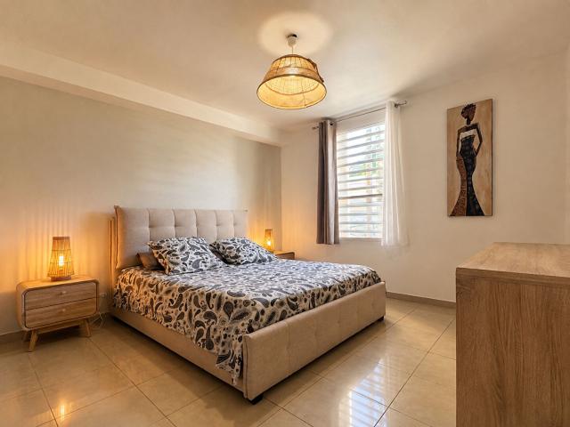 Appartement F2 avec vue mer panoramique sur le Diamant