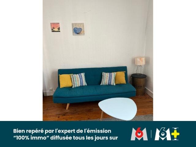 Appartement F2 Danton + 600e De Cashflow En Lcd Aucun Trav. 40m² Le Havre