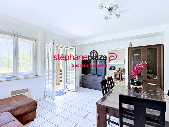 Appartement F4 avec terrasse, jardin, garage et parking à Marmoutier