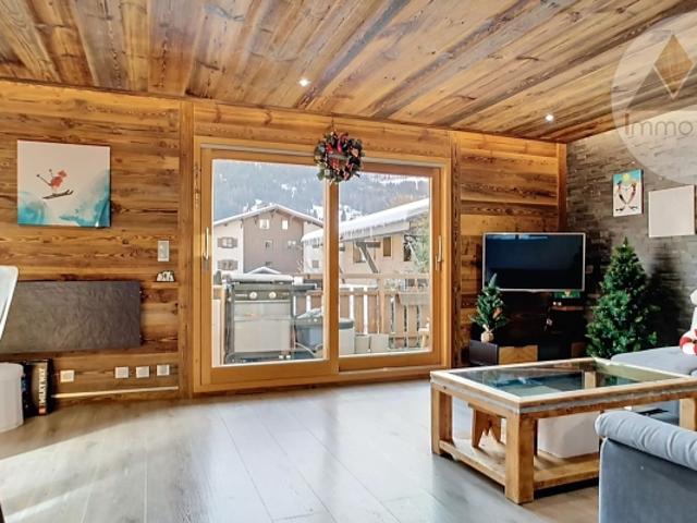 Appartement familial avec balcon plein Sud à Praz sur Arly