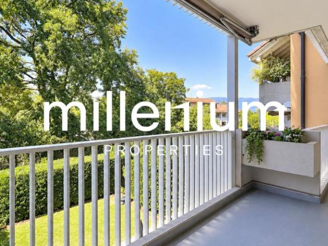 Appartement familial avec balcons au cœur de Bernex