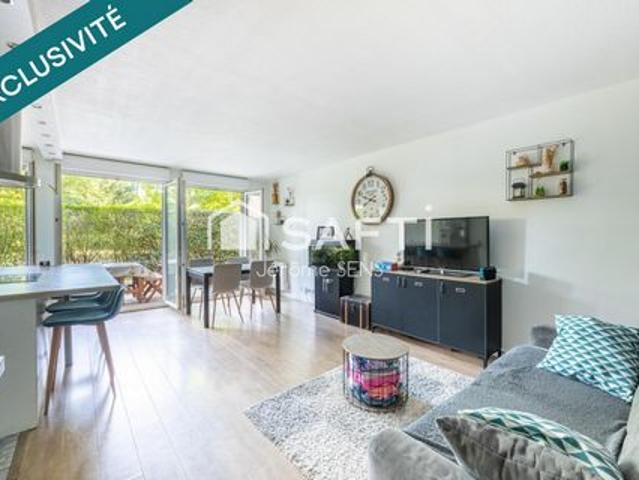 Appartement familial avec jardin, esprit maison