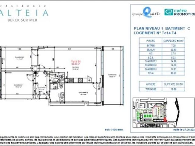 Appartement Face Mer