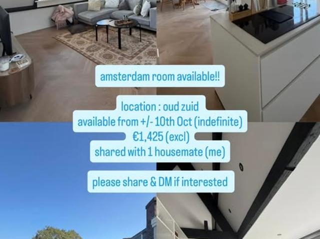 appartement for rent Amsterdam Oud Zuid