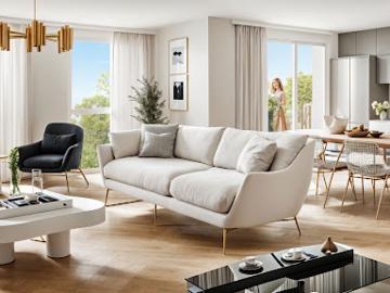 Appartement Genas 3 pièces Genas à 15 min de l'entrée de Lyon