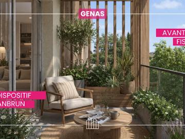 Appartement Genas 3 pièces RÉSIDENCE LÉON CENTRE VILLE