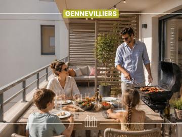 Appartement Gennevilliers 5 pièces CLOS SELENA PROX TRANSPORTS