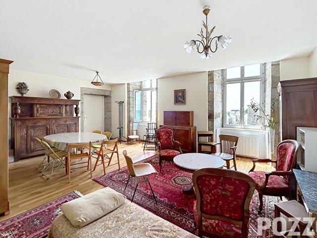 Appartement Granville 3 pièces quartier historique Vue mer