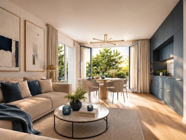 Appartement Grigny 2 pièces Le Cèdre Bleu