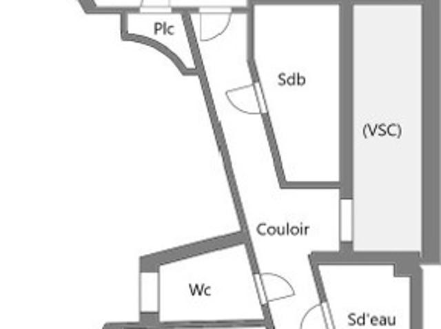APPARTEMENT HAUSSMANNIEN 92M2 + CAVE TERNES GARDIEN